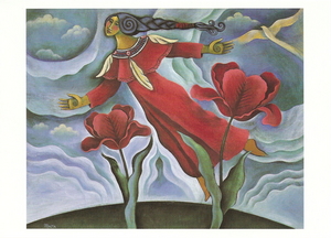Images of Spirit, Empowering Women, Honoring the Sacred Feminine Flying into Spring (A)