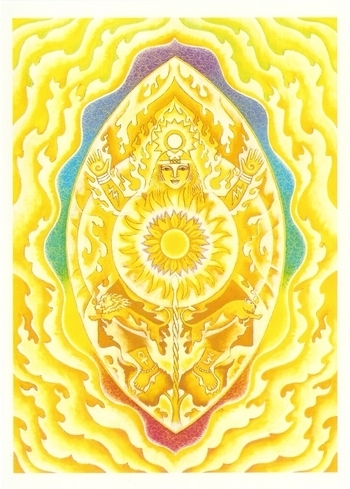 3rd - Power Chakra  |  I Act  #61 | Notecard | CARDS (sale!)