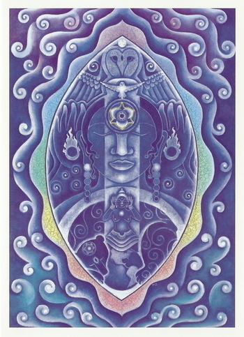 6th - Third Eye | Chakra - I See  #64 | Print | PRINTS (sale!)