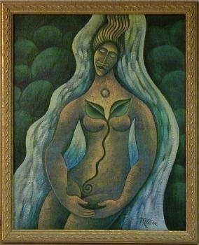 Images of Spirit, Empowering Women, Honoring the Sacred Feminine Water Flow (A)