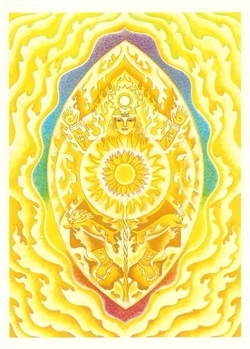3rd - Power Chakra <br> I Act  #61<br />Notecard